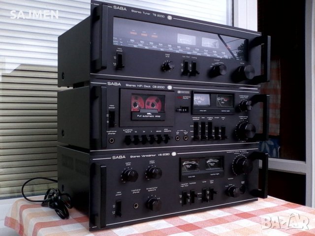 SABA VS 2080 + TS 2000 + CS 2000.дек, снимка 2 - Аудиосистеми - 22342269