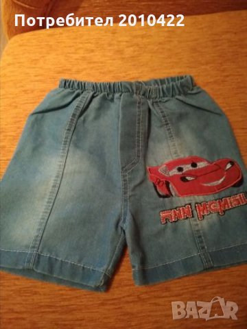 Къси дънкови панталонки,98 см,2-3 г.