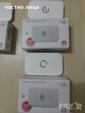 Отключен 4G LTE Wi-Fi джобен рутер/бисквитка Huawei E5573 работи с всички оператори, снимка 4 - Рутери - 24473656