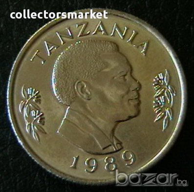 50 сенти 1989, Танзания, снимка 2 - Нумизматика и бонистика - 16288318