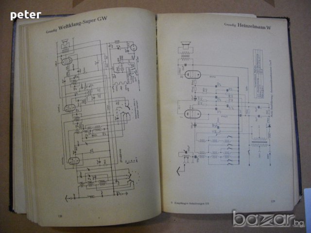 Empfänger schaltungen der Radioindustrie- 1954г 3бр - книги със схеми на радиолампи, снимка 9 - Художествена литература - 10536637