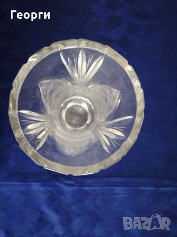 Кристална ваза, снимка 3 - Вази - 22845646