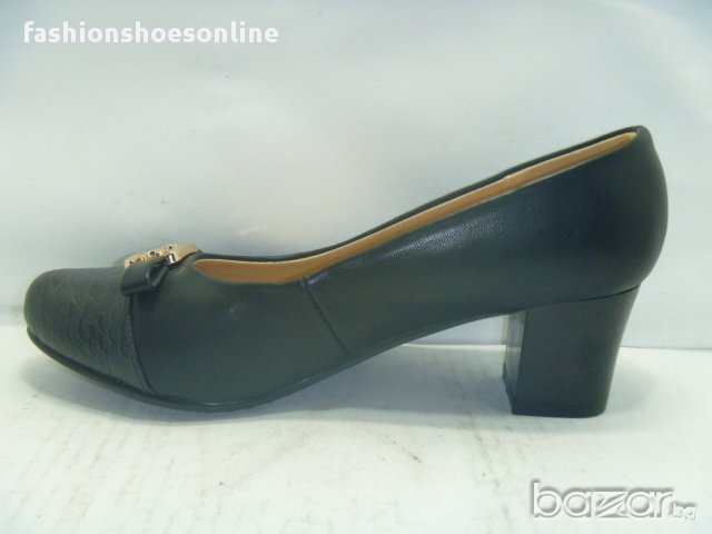 Дам.обувка LULUX 8551 1 черно,широк ток катарама (Г), снимка 3 - Дамски ежедневни обувки - 13958765