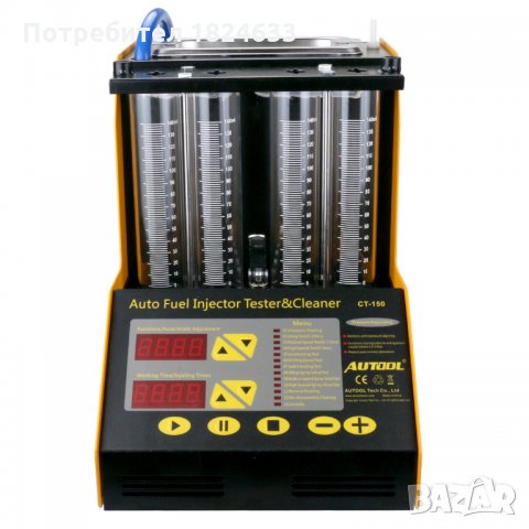 AUTOOL CT150 НОВ Стенд за ултразвуково почистване и тестване на дюзи, снимка 4 - Ремонт на ГНП и дюзи - 22935527