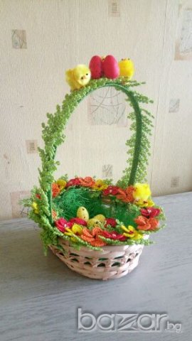Великденска кошница за яйца, снимка 11 - Декорация за дома - 20952039