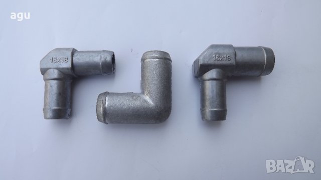 коляно алуминий 90°, размери 16-19 мм,16-16,19-19мм, снимка 2 - Части - 23156108