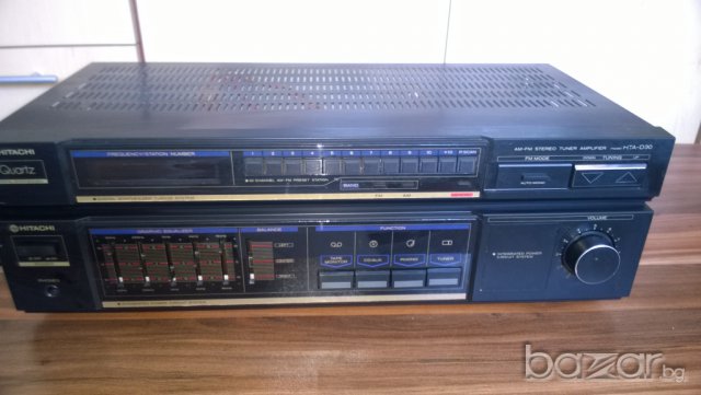 hitachi hta-d30-stereo receiver-нов внос от франция, снимка 7 - Ресийвъри, усилватели, смесителни пултове - 7381317