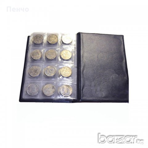 Кожен класьор албум за 120 монетни, пари, стотинки книга колекция с капачета, снимка 3 - Нумизматика и бонистика - 21097331