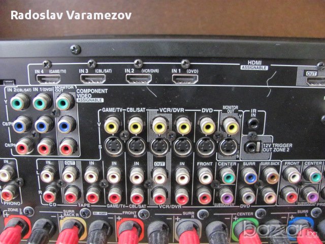 Onkyo tx sr 706 7.1 Channel, снимка 7 - Ресийвъри, усилватели, смесителни пултове - 12482787