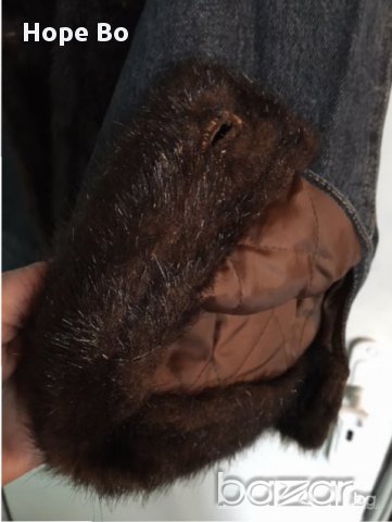 Marvin Richards яке с косъм+подарък пола, снимка 5 - Якета - 16962763