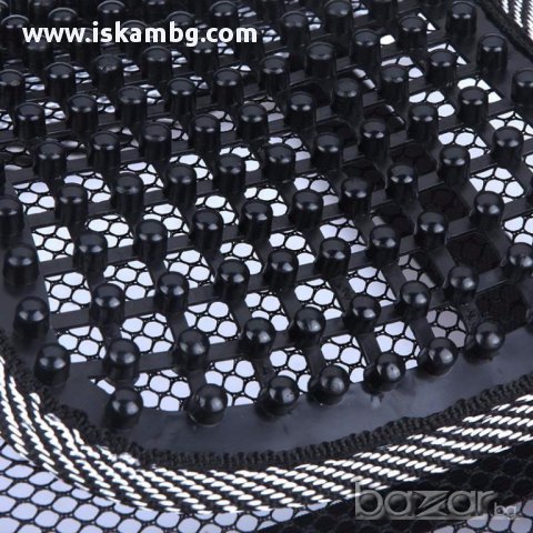 Анатомична облегалка за стол и автомобилна седалка - код С МАСАЖНА ЗОНА , снимка 4 - Аксесоари и консумативи - 13273464