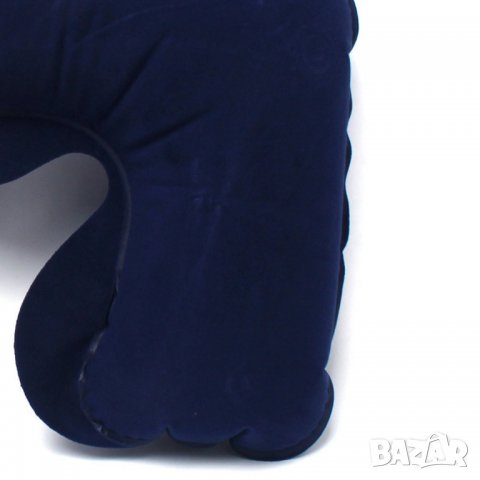 Надуваема Възглавница за Врат(пътуване, Кола, Почивка) + тапи за уши и покривало за очите., снимка 8 - Възглавници - 24753767