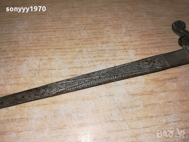антики-31х7см-2бр ретро ножове-метал-внос швеицария, снимка 11 - Колекции - 21600216