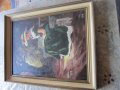 Стара картина подписана 1974, снимка 6