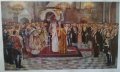 Продавам репродукция на картината "Сватбата на цар Борис III", снимка 1 - Картини - 24481221
