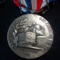 Медали Франция- железници, снимка 5 - Колекции - 24593888