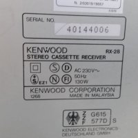 Ресивър KENWOOD RX 28, снимка 4 - Ресийвъри, усилватели, смесителни пултове - 25962110