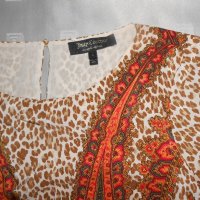 Копринена рокля Juicy Couture - Silk Kasbah Paisley Border , снимка 3 - Рокли - 21969371