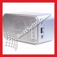Компактна безжична стерео Wireless Bluetooth колона радиоприемник USB AUX Micro SD карта за телефон, снимка 12 - MP3 и MP4 плеъри - 17345359