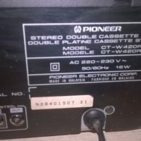 pioneer ct-w420r reverse deck-внос швеицария, снимка 17 - Декове - 24501645