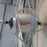 Продавам колела внос от Германия комплект алуминиева капла 20 цола с динамо главина SHIMANO NEXUS, снимка 9 - Велосипеди - 26141336