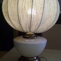 огромен немски лампион-мрамор/керамика/метал-внос швеицария, снимка 4 - Антикварни и старинни предмети - 19687644