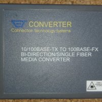 Оптичен медия конвертор Ethernet Converter, снимка 7 - Рутери - 23651932