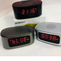 gt-1 Bluetooth настолен часовник с радио, аларма, USB и карта памет, снимка 3 - Друга електроника - 23449952
