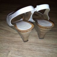 Бели, елегантни №37, снимка 5 - Дамски обувки на ток - 14045381