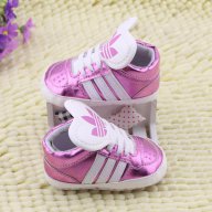 бебешки маратонки буйки обувки адидас adidas baby violetПромоция, снимка 2 - Детски маратонки - 8243429