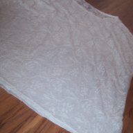 нова бяла лятна блузка с дантелен прозрачен гръб на sity life-размер-л-хл , снимка 7 - Тениски - 7407792