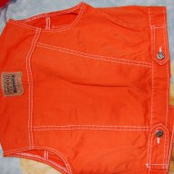 Оранжев дънков комплект, снимка 3 - Детски комплекти - 11287284