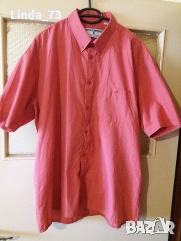 Мъж.риза-"BERTOLUCCI"-/класическа/,цвят-червена. Закупена от Италия., снимка 1