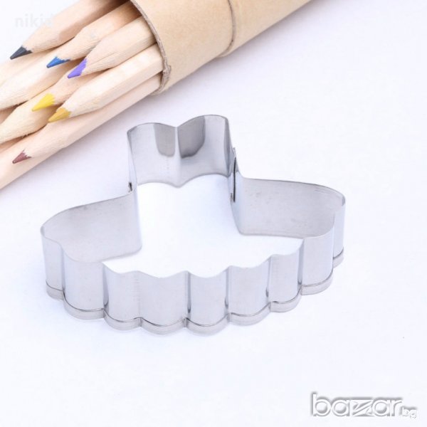  Къса балетна рокля метален резец форма тесто фондан бисквитки декорация украса, снимка 1