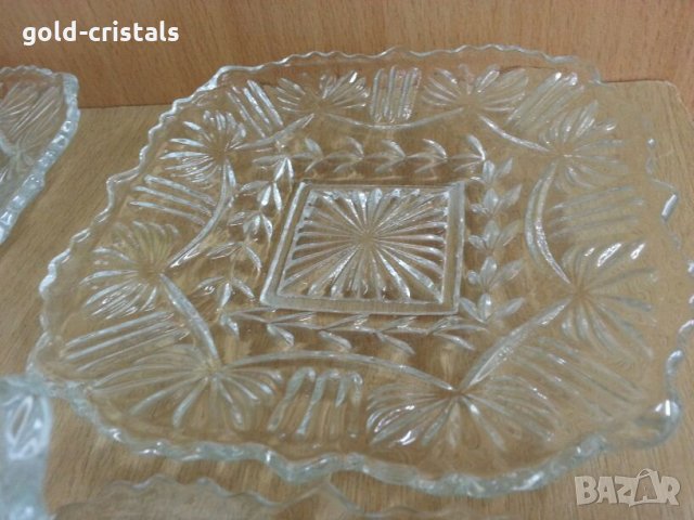 кристални чинии чинийки , снимка 6 - Антикварни и старинни предмети - 25517021