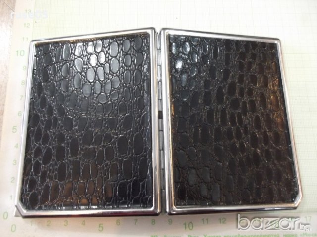 Табакера и пиезокриктална запалка с мек пламък работеща, снимка 4 - Други ценни предмети - 20568378