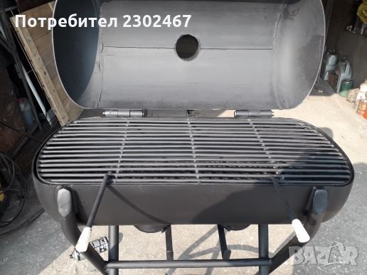Продавам ръчно изработено барбекю с регулиране на въздуха и краката подходящо за дома и градината , снимка 2 - Барбекюта - 25600003