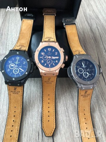 Hublot Модел Gold BIG BANG мъжки луксозен часовник, снимка 9 - Мъжки - 21882904