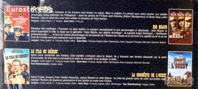 50% Намаление!!!Поредица от 10 филма с John Wayne , снимка 3 - Приключенски - 24206207