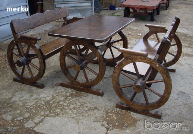 Градински комплект "КАРУЦА" 1300 / 700 / 750 Н, снимка 4 - Други - 11371080