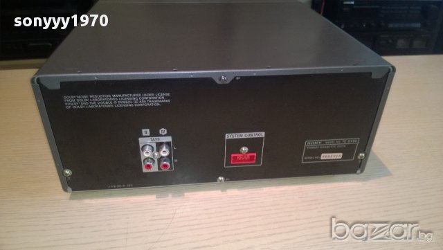 sony tc-ex90 stereo cassette deck-внос швеицария, снимка 11 - Плейъри, домашно кино, прожектори - 10774694