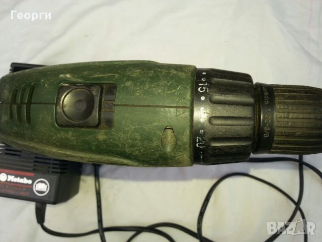 Акум. винтоверт Metabo 9,6V, снимка 5 - Винтоверти - 22597480