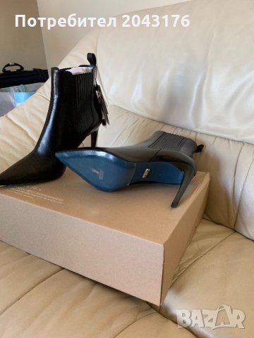 Дамски боти Zara, снимка 2 - Дамски обувки на ток - 24606482