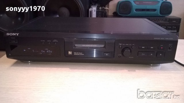 Sony mds-je330-minidisc deck-внос швеицария, снимка 3 - Ресийвъри, усилватели, смесителни пултове - 14167420