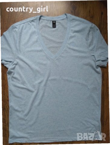G-star Base Htr V T S/S - страхотна мъжка тениска КАТО НОВА, снимка 2 - Тениски - 25256581