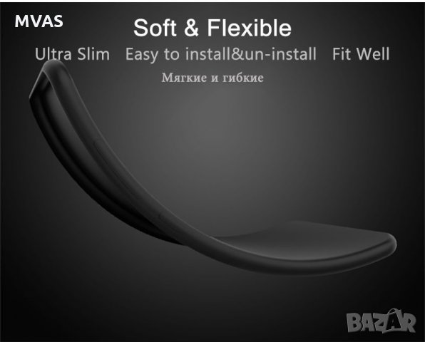 Черен/Син КЕЙС и ПРОТЕКТОР Huawei P20 Силиконов гръб калъф Стъклен протектор, снимка 3 - Калъфи, кейсове - 25948539