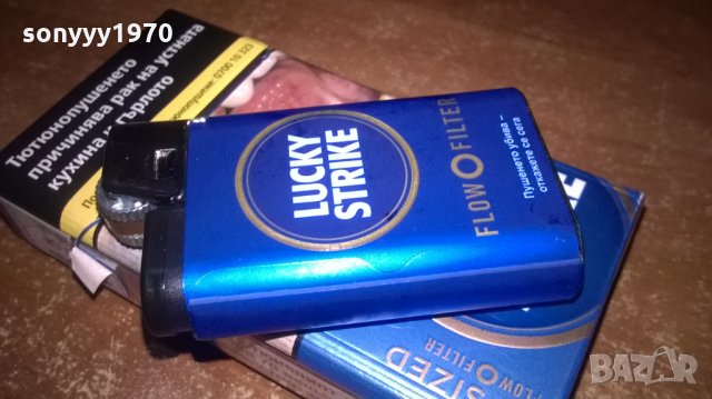 lucky strike-new-запалка, снимка 3 - Запалки - 23430189