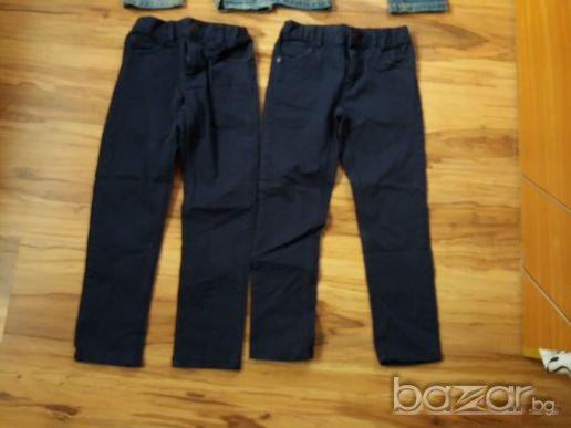 Детски сини дънки на Н & М 4-5 г., снимка 9 - Детски панталони и дънки - 20410819