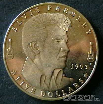 5 долара 1993, Маршалски острови