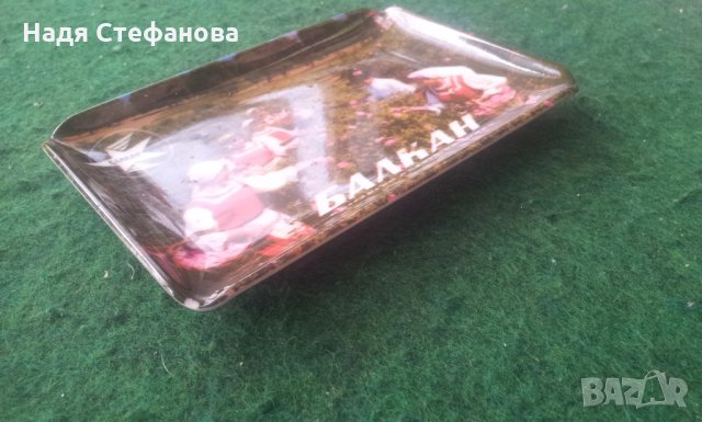 Пепелник Балкан с реклама на българска роза, снимка 3 - Колекции - 25457533